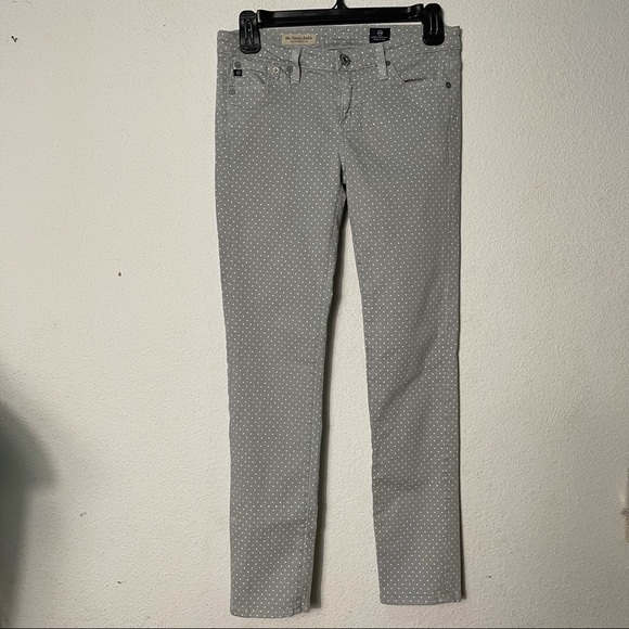 Ag Adriano Goldschmied Denim - AG Adriano Goldschmied Polka Dot Jeans